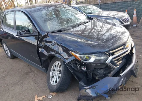 2020 Chevrolet Equinox Fwd Ls из США, поврежденный, VIN 2GNAXHEV3L6161609